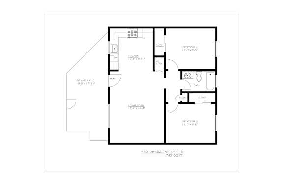 Floor Plan  Unit 10