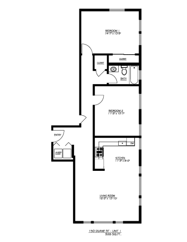 Floor Plan  Unit 150-01