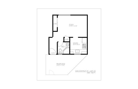 Floor Plan  Unit 23