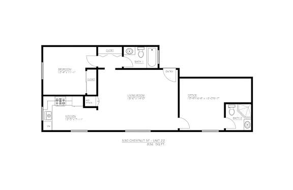 Floor Plan  Unit 22