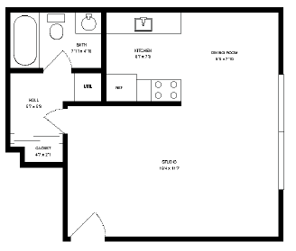 Floor Plan  Studio