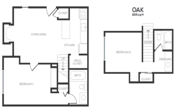 Floor Plan  Oak