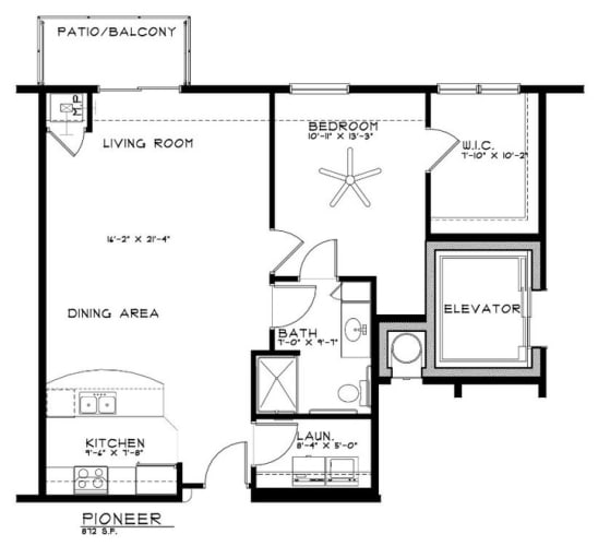 Floor Plan  Pioneer
