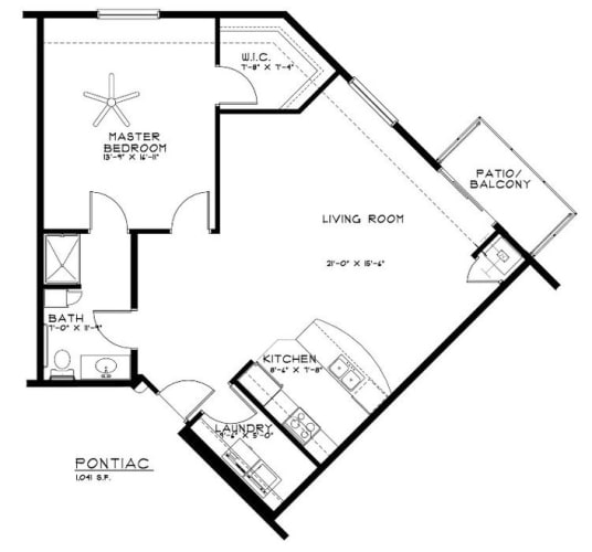 Floor Plan  Pontiac