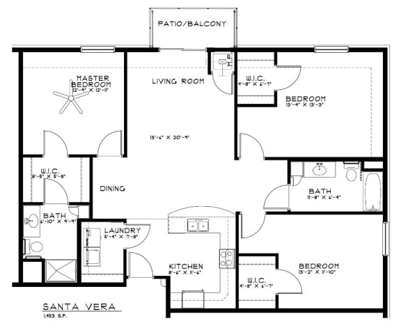 Floor Plan  Santa Vera