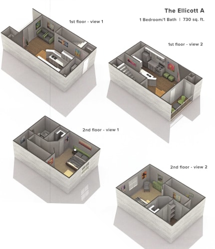 Floor Plan  The Ellicott A