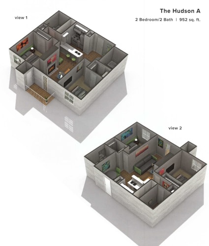 Floor Plan  The  Hudson A