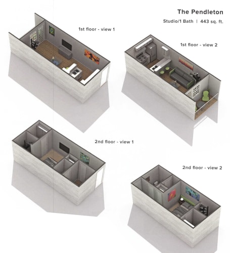 Floor Plan  The Pendleton