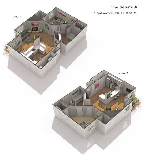 Floor Plan  The Selene A