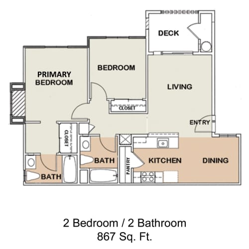 Floor Plans of Alderbrook Heights Affordable Apartments in Santa Rosa, CA