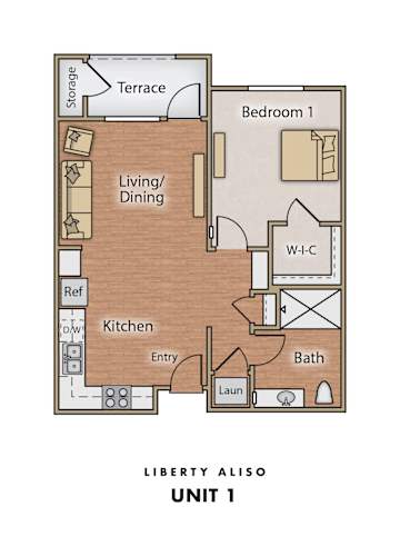 Floor Plan  Liberty Aliso