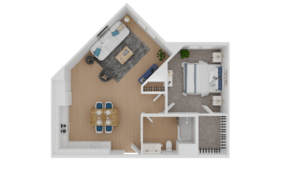 Floor Plan  8181 Allison | Unit A5
