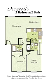 Floor Plan  2/2 Floor Plan