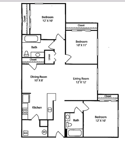 Floor Plan  3/1