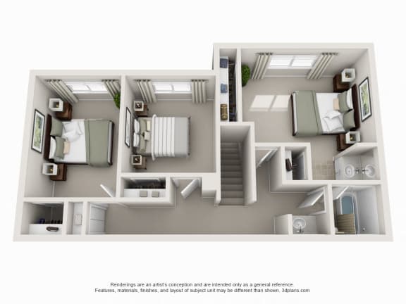 Floor Plan  Townhome