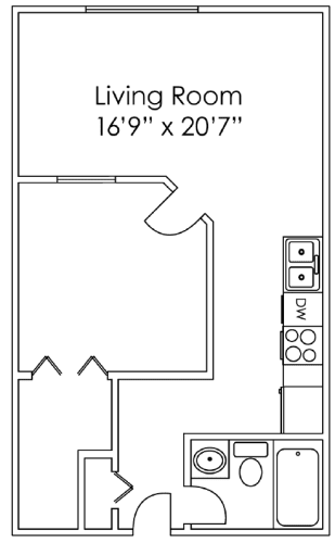 Floor Plan  Studio A