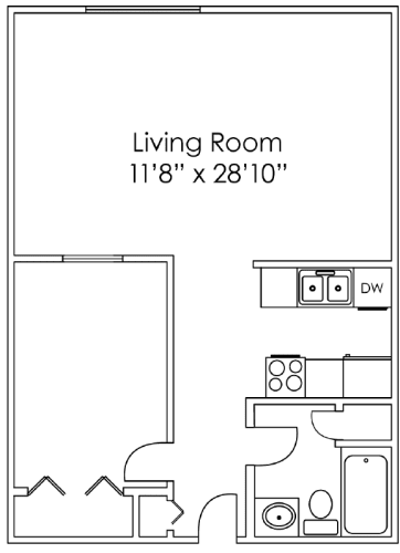 Floor Plan  Studio B