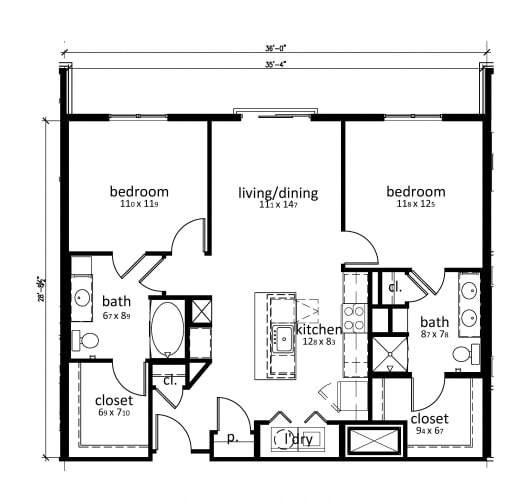 Floor Plan  Bruges