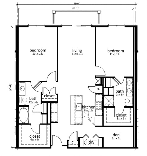 Floor Plan  Pisa Plus