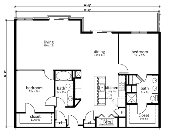 Floor Plan  St. Petersburg