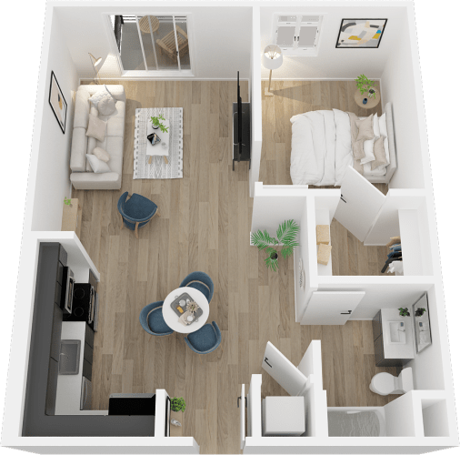 Floor Plan  Apartments Sacramento
