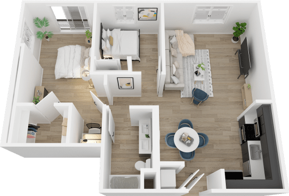 Floor Plan  Apartments Sacramento