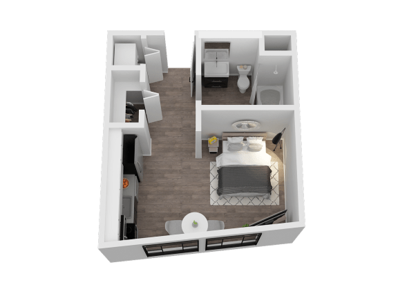 Floor Plan  Micro Studio