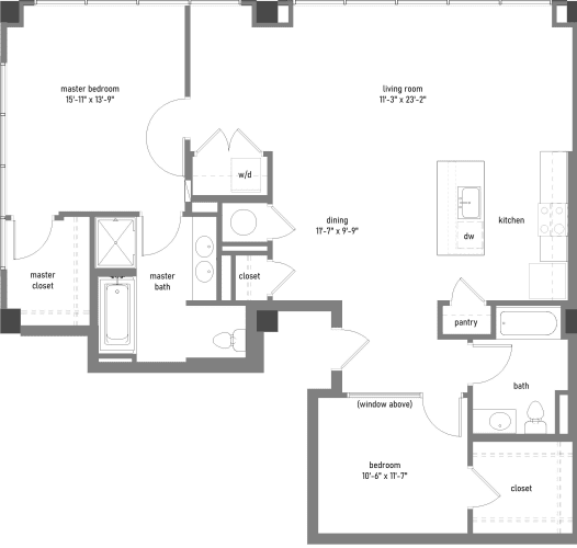 Floor Plan  UNIT TYPE 3G  at The Lady, South Carolina, 29201