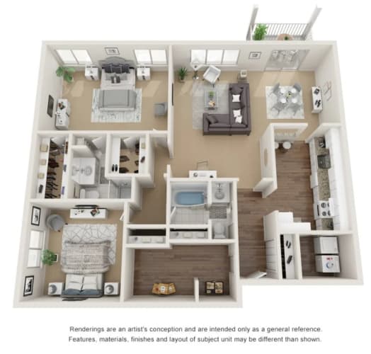 Floor Plan  Arlington Floor Plan at Edge At Farmington Hills - Farmington Hills, MI, Farmington Hills, Michigan