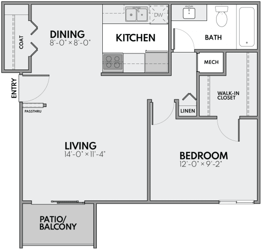 Floor Plan  The Brentwood