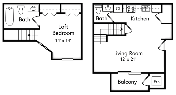 Floor Plan  Lighthouse (studio)