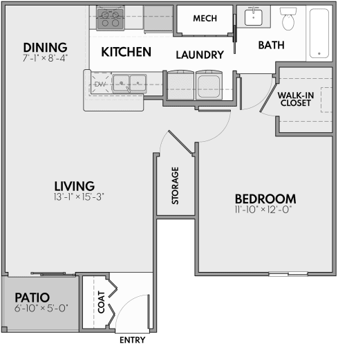 Floor Plan  Baby Bear - Lower