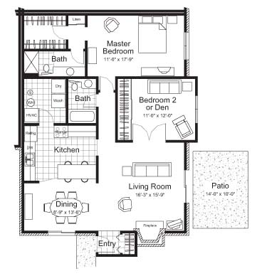 Floor Plan  Hemingway