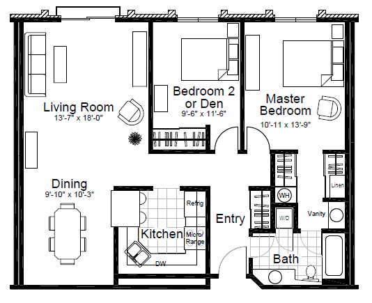 Floor Plan  Rosewood