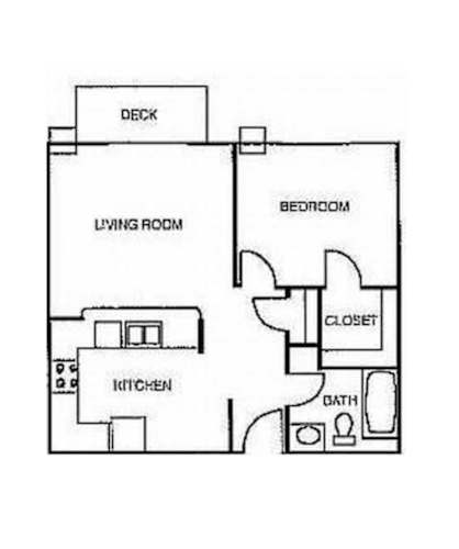 Floor Plan  a floor plan of a house with two bedrooms