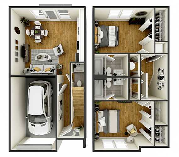 Floor Plan  A series of images showing different rooms of a house.
