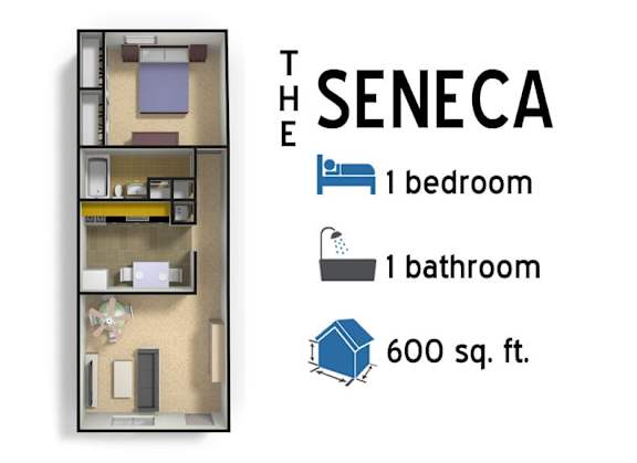Floor Plan  a floor plan of a room with a bedroom and a bathroom