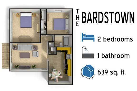 Floor Plan  a floor plan of a small room with a bathroom