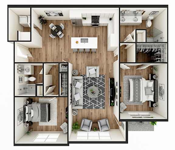 Floor Plan  A series of images showing different rooms of a house.