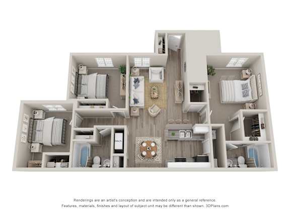 Floor Plan  The Slate Floorplan 1182 SFT