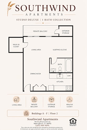 Floor Plan  Deluxe Studio
