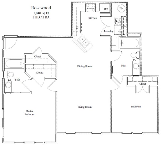Floor Plan  Rosewood