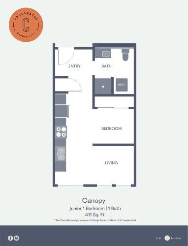 Floor Plan  S2 Floor Plan at Crosshatch, Garden City, 83714