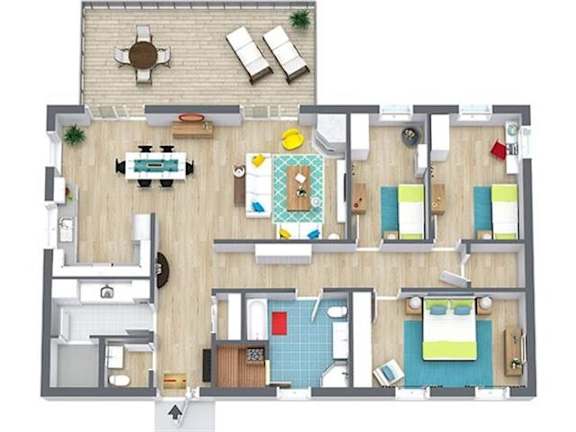 Floor Plan  2b_floorplan1