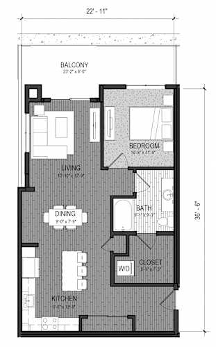 Floor Plan  The Cascade 1G