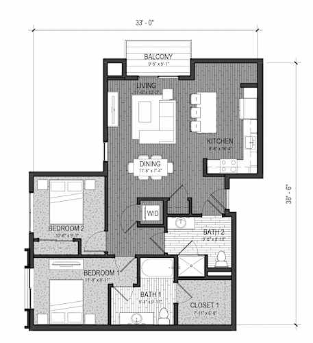 Floor Plan  The Tributory