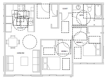 Floor Plan  2 Bedroom
