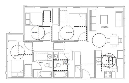 Floor Plan  3 Bedroom