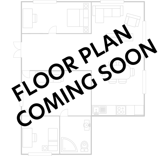 Floor Plan  floor plan of a house with a bedroom and a living room