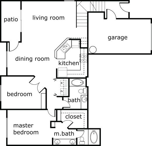 Floor Plan  Reserve at Ashbrook 2 Bed 2 Bath 1163 SF